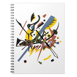 Kleine Welten, Wassily Kandinsky in digitalen Farb Notizblock