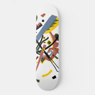 Kleine Welten, Wassily Kandinsky in digitalen Farb Skateboard