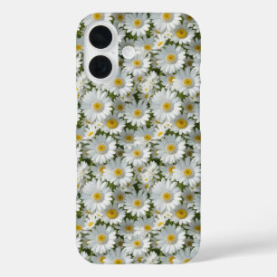 Kleine White Daisies Telefonzelle iPhone 16 Hülle