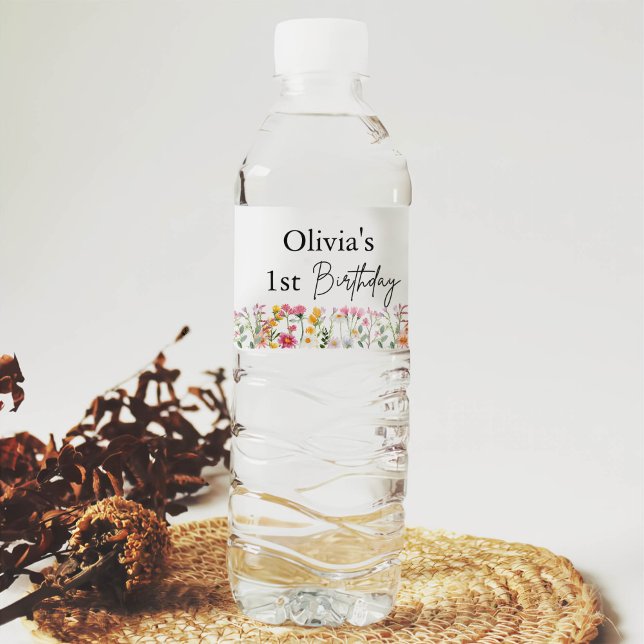 Kleine Wildblume 1. Mädchen Geburtstag (Von Creator hochgeladen)