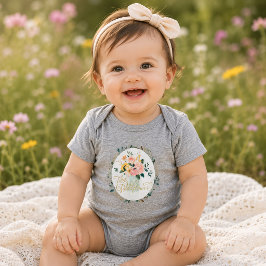 Kleine Wildblume Baby Bodysuit Strampler