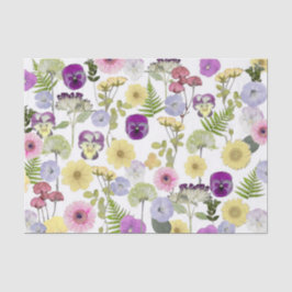 Kleine Wildblume Baby Dusche Thema Papier