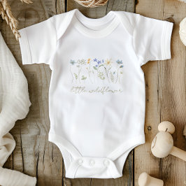 Kleine Wildblume Baby Strampler