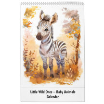 Kleine Wilde – Babytierchen in Boho-Aquarell