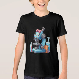 Kleine Wissenschaftler zurück zum Schulspass Tri-Blend Shirt