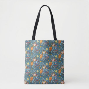 KLEINE WITCH UND DOLL HALLOWEEN SOLLTEN TOTE BAG TASCHE