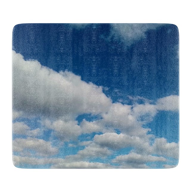 Kleine Wolkenschichten Schneidebrett (Vorderseite)