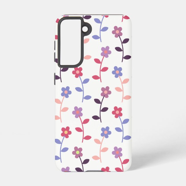 Kleine, zarte Blume Samsung Galaxy Hülle (Rückseite)
