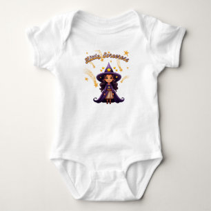 Kleine Zauberin – Babys Halloween-Body Baby Strampler