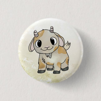 kleine Ziege Button