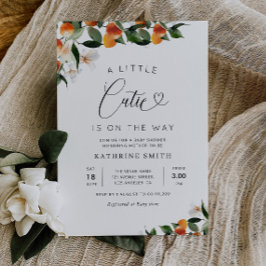 kleine Zitrusblütendusche aus der Süsse Einladung