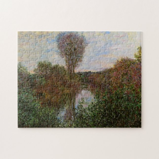 Kleine Zweigstelle des Seine Monet Feine Kunst (Horizontal)