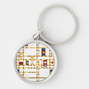 Kleiner (1,44") erstklassiger runder schlüsselanhänger