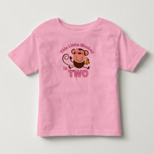 Kleiner Affe 2. Geburtstagskind T - Shirt