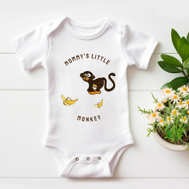 Kleiner Affe Baby Strampler