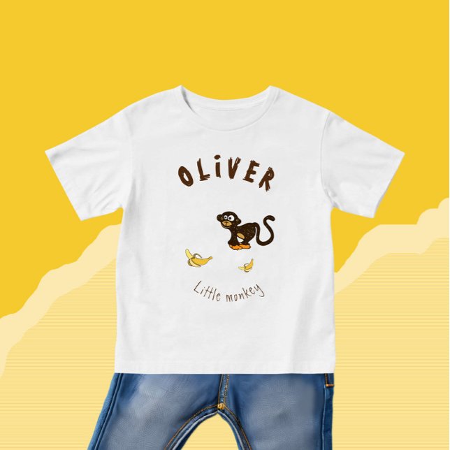 Kleiner Affe Baby T-shirt (Von Creator hochgeladen)