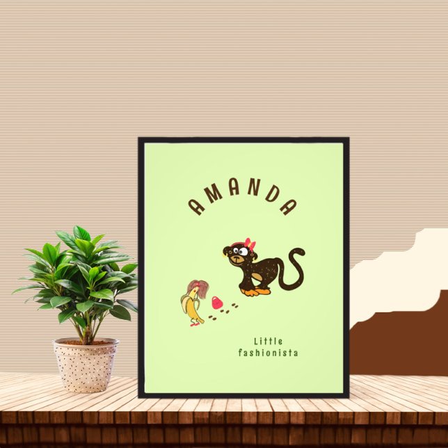 Kleiner Affe Fotodruck (Von Creator hochgeladen)