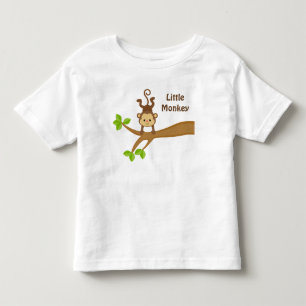Kleiner Affe-kundenspezifischer Kleinkind T-shirt