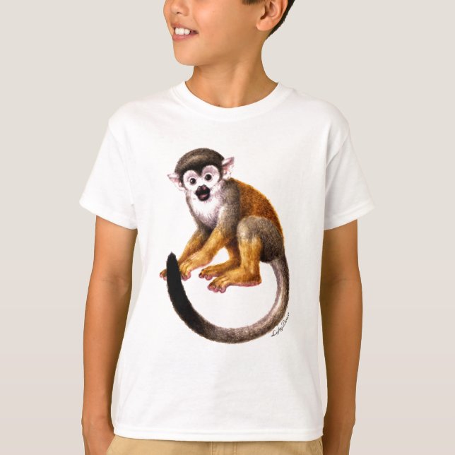 Kleiner Affe T-Shirt (Vorderseite)