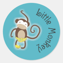 Kleiner Affensticker 3"