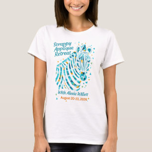 Kleiner Applikations-Retreat-T-Shirt T-Shirt