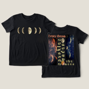 Kleiner Astronautenmond T - Shirt Kinder kosmisch