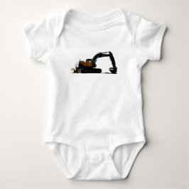 Kleiner Baggerfahrer Baby Strampler