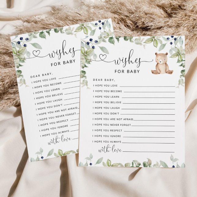 Kleiner Bär Eukalyptus wünscht sich eine Babykarte (Von Creator hochgeladen)