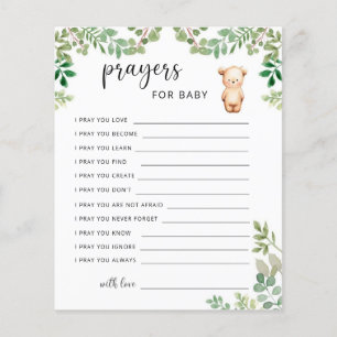 Kleiner Bär - Gebete für das Baby