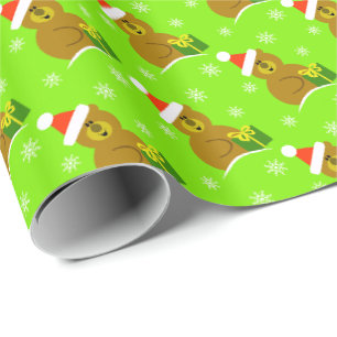 Kleiner Bär scherzt Geschenkpapier