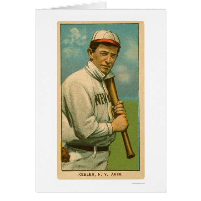 Kleiner Baseball 1909 Willie Keeler (Vorne)