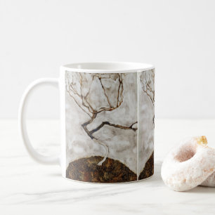 Kleiner Baum im Spätherbst von Egon Schiele Kaffeetasse
