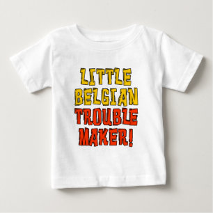 Kleiner belgischer Störenfried Maker Baby T-shirt