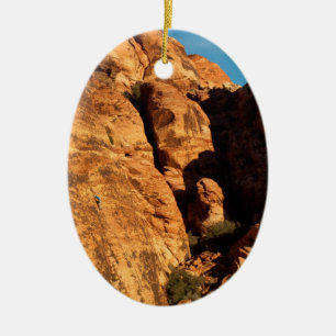 Kleiner Bergsteiger; Kein Gruß Keramikornament