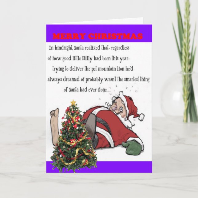 Kleiner Billy Feiertagskarte (Vorderseite)