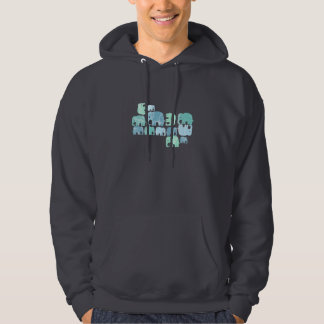 Kleiner blauer ElefantenHoodie Hoodie