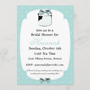 Kleiner Blauer Gegenwart Einladung