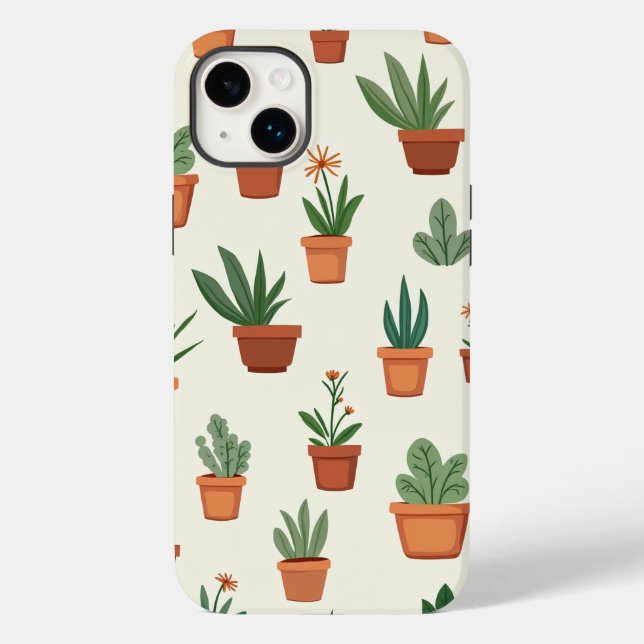 Kleiner Blumentopf iPhone-Gehäuse Case-Mate iPhone 14 Plus Hülle (Rückseite)