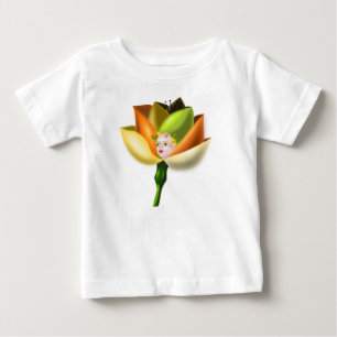 Kleiner Blütenbaby-T - Shirt - individuell anpassb