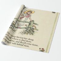 Kleiner Bo-Peep: Klassisches Kate Greenaway-Kinder