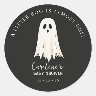 Kleiner Boo Baby Shower Umschlag Siegel Aufkleber