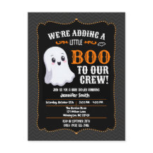 Kleiner Boo Halloween-Baby-Party Süßer Geist & Fle