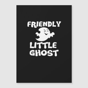 Kleiner Boo Halloween Druck  Magnetkarte