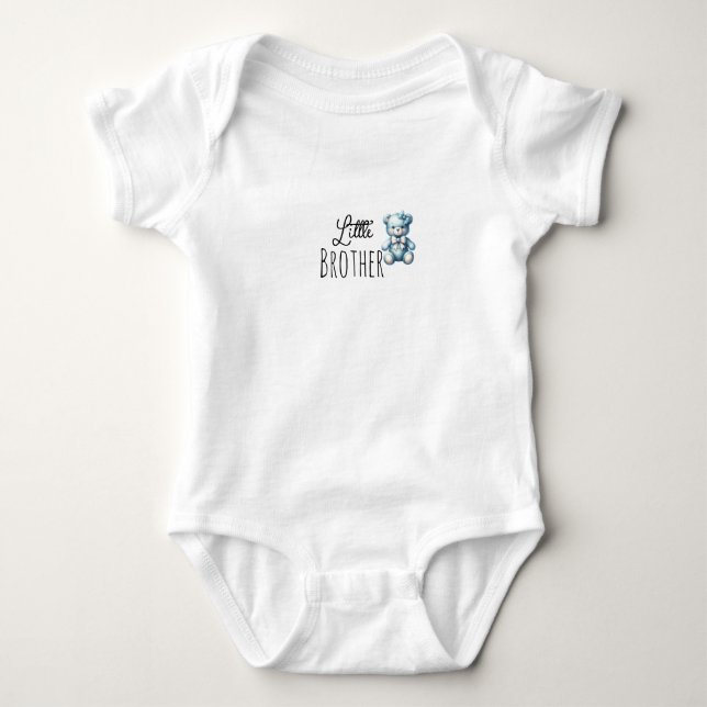 Kleiner Bruder Baby Strampler (Vorderseite)