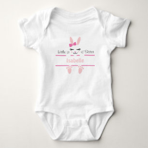 Kleiner Bruder oder kleine Schwester Bodysuit Mini Baby Strampler