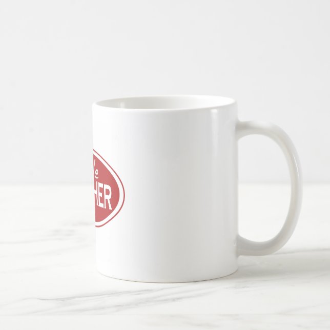 Kleiner Bruder (oval) Kaffeetasse (Rechts)