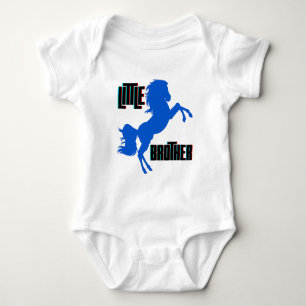 Kleiner Bruder Pferdezucht Baby Strampler