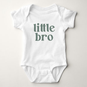 Kleiner-Brüder-T-Shirt Baby Strampler