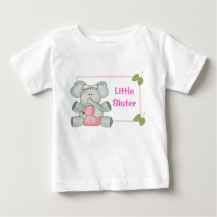 Kleiner Bruder Zoo Elefant Libellen Baby T-shirt