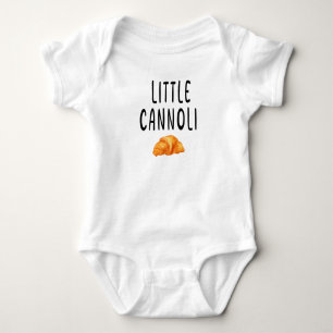 Kleiner Cannoli-Baby-Gebäck-Shirt, Hipster-Baby  Baby Strampler